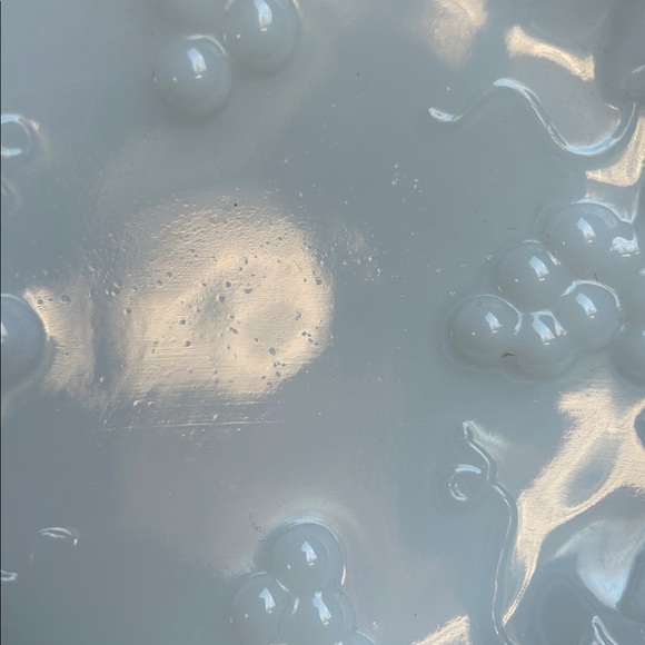 Vintage Anchor Hocking Milk Glass Serving Bowl - Picture 9 of 9